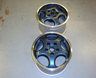 Bloomington painted wheels
